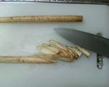 手作りつゆde簡単きんぴらごぼう作り方1写真