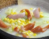 ☆簡単！すぐ出来る！白菜のクリーム煮 ☆作り方3写真