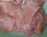 胸肉で♪塩麹炒め作り方2写真