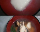 簡単牡蠣雑煮作り方3写真