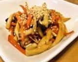 常備菜にも♪まいたけと人参のきんぴら作り方5写真