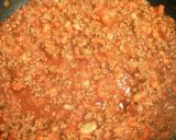 簡単！ミートソースパスタ作り方5写真