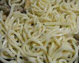 群馬発！Ｂ級グルメもつ焼きうどん作り方5写真
