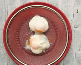 鍋不要☆ほうれん草とゆで卵の甘酒味噌作り方7写真