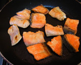 焼き鮭の☆具だくさんとろ～り☆あんかけ作り方4写真