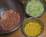 コーンと野菜のメンチカツ作り方2写真