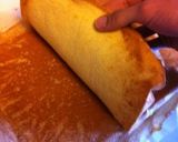 ヘーゼルナッツ・ラテロールケーキ作り方17写真