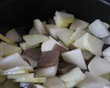 大根とこんにゃくのきんぴらチック煮物作り方2写真