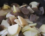 大根とこんにゃくのきんぴらチック煮物作り方3写真