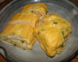 チーズとお味噌deふっくら卵焼き作り方5写真