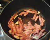 台湾風のソーセージとセロリの炒め作り方3写真