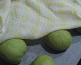 抹茶ブリオッシュ★メロンパン作り方11写真