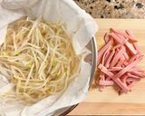 【楽めし】簡単もやしサラダ作り方1写真