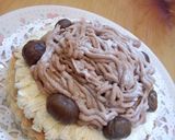 Wクリームのモンブラン☆パイ作り方13写真