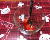 風味いっぱい☆いちごミルク作り方1写真