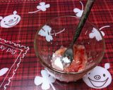 風味いっぱい☆いちごミルク作り方2写真