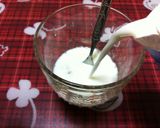 風味いっぱい☆いちごミルク作り方3写真