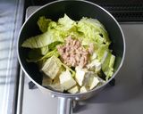 簡単♪早い！豆腐・白菜・ツナのさっと煮作り方2写真