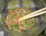 油揚げの納豆チーズはさみ焼き♪作り方1写真