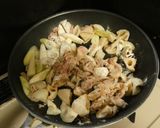 レンコンと豚肉の味噌グラタン作り方4写真