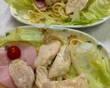 コンビニのバジルサラダパスタ作り方4写真