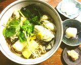 牡蠣蕎麦作り方8写真