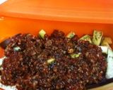 シリコンスチーマーでナスの肉味噌あえ♪作り方3写真