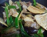 豚バラと野菜の味噌炒め作り方5写真