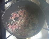 オフの日の肉みそあんかけ丼作り方2写真