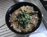オフの日の肉みそあんかけ丼作り方4写真