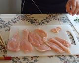 鶏肉のスカロピーネ　マッシュルームソース作り方3写真