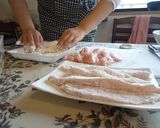 鶏肉のスカロピーネ　マッシュルームソース作り方4写真