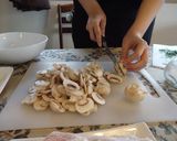 鶏肉のスカロピーネ　マッシュルームソース作り方5写真