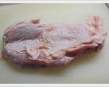 鶏モモ肉の切りやすい切り方・・・。作り方1写真