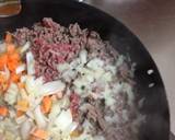 プルコギのタレで肉そぼろ！作り方3写真