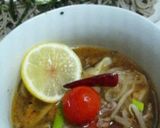 辛うまっ!野菜つけ蕎麦作り方7写真
