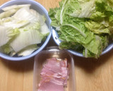 超～簡単！白菜とベーコンの蒸し煮作り方1写真