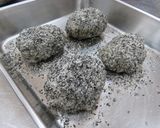 二色おはぎ【学校給食】作り方4写真