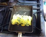 かんたん、ふりかけで作る卵焼き作り方3写真