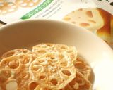 マスタードホタテとパリパリ蓮根の前菜作り方5写真