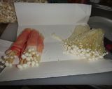 簡単☆えのきの肉巻き作り方1写真