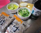 ランチに！袋めんで焼きお蕎麦！！作り方1写真