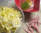 春キャベツにさよならの頃に🎶作り方2写真