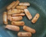 チビ大好き❤ポテトとウインナーのマヨピザ作り方3写真