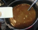 牛スジ肉入り濃厚チーズカレー作り方4写真