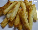 餃子の皮でおつまみチーズ作り方4写真