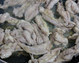 鶏せせりとサツマイモのガーリック炒め作り方5写真