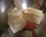 チーズ入り豆腐カニバーグなめこ甘酢だれ作り方5写真