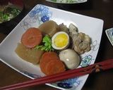 手羽元と大根の煮物作り方4写真