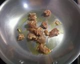 きのことサルシッチャのクリームソース作り方1写真